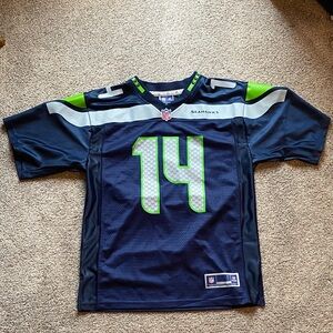 NFL DK Metcalf, Seattle Seahawks, football jersey, classic navy size large